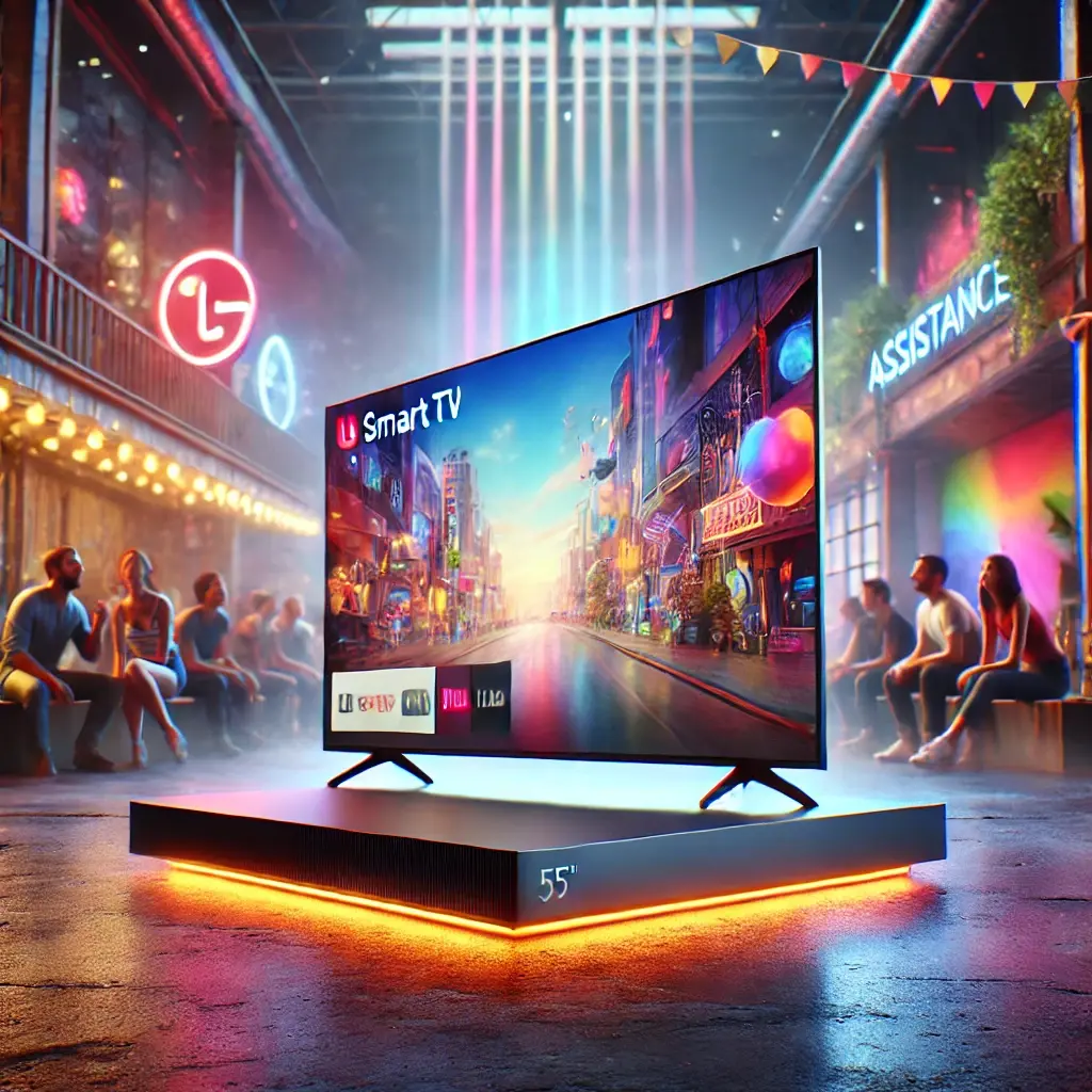 Smart TV LG 55" 55UT801C0SA 4K UHD Bluetooth com Assistência Alexa