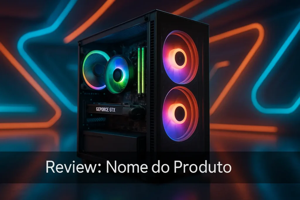 Monte seu PC: i5-10400F, GTX 1660 Super, 16GB, 480GB SSD