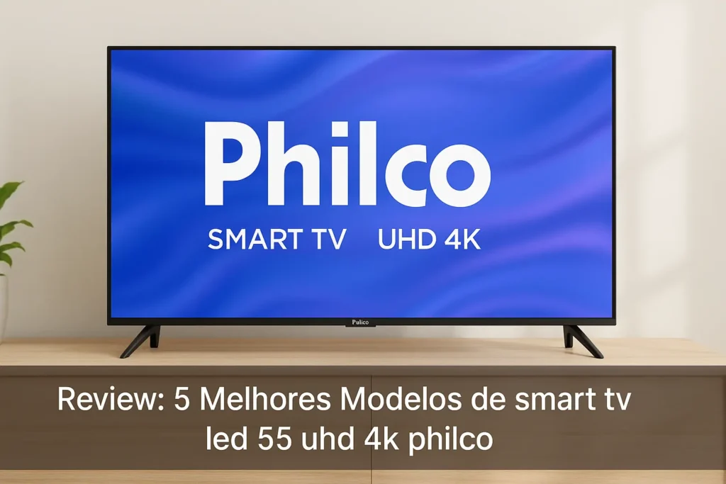 5 Melhores Modelos de smart tv led 55 uhd 4k philco