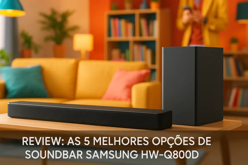 As 5 Melhores Opções de soundbar Samsung hw-q800d