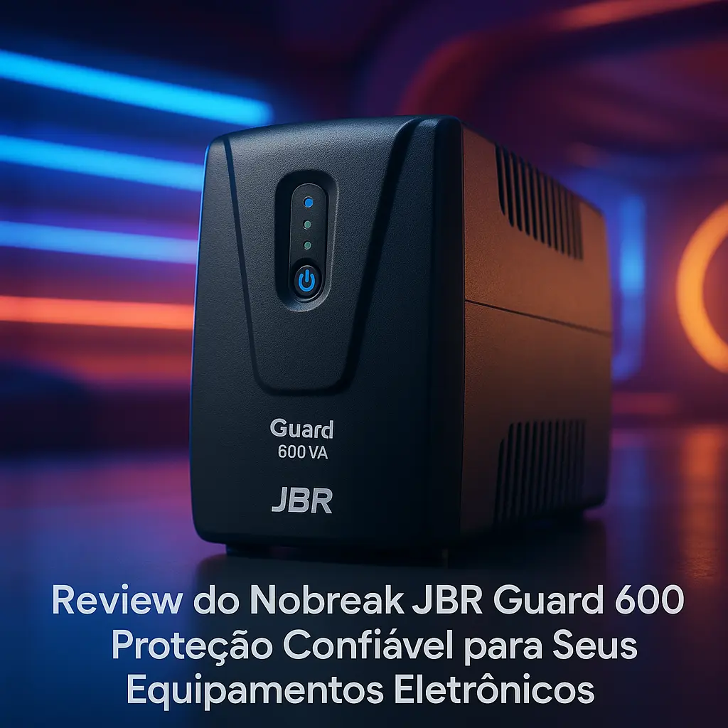 Nobreak JBR Guard 600VA 120v: Proteção Confiável para Seus Equipamentos Eletrônicos