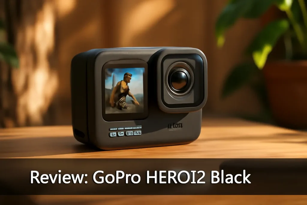 GoPro HERO12 BLACK - Câmera de Ação à Prova D'água com 5.3K60