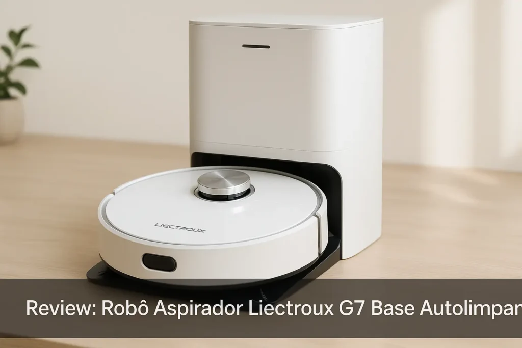 Robô Aspirador Liectroux G7 Base Autolimpante