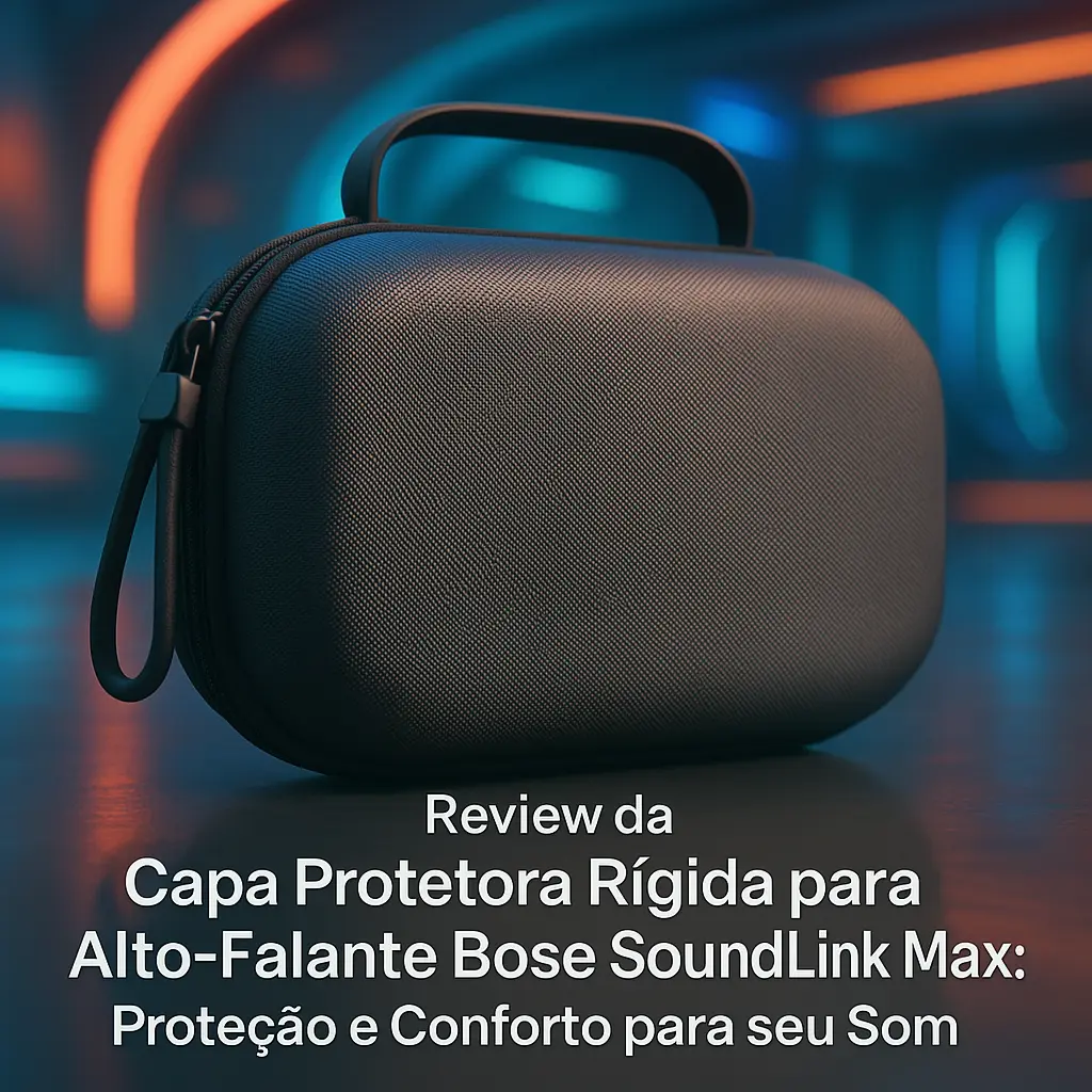 Capa Protetora Rígida para Alto-Falante Bose SoundLink Max: Proteção e Conforto para seu Som