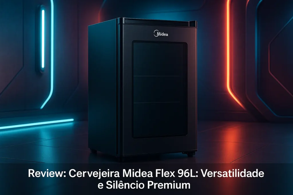 Cervejeira Midea Flex 96L: Versatilidade e Silêncio Premium
