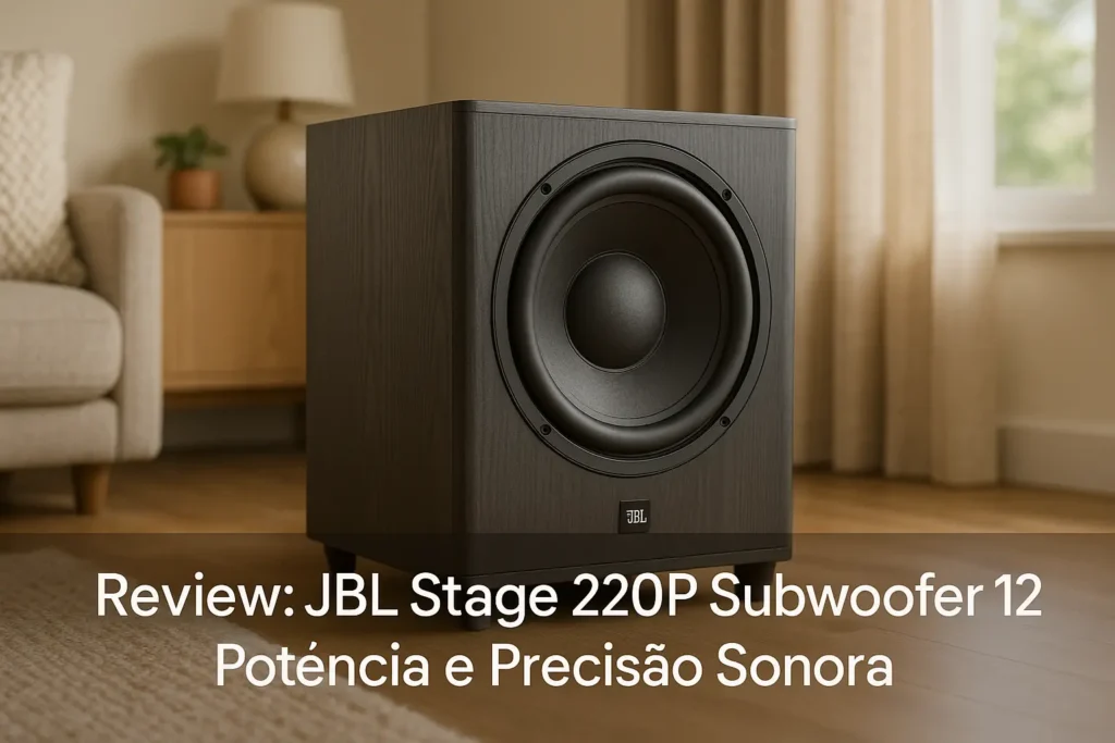 JBL Stage 220p Subwoofer 12": Potência e Precisão Sonora