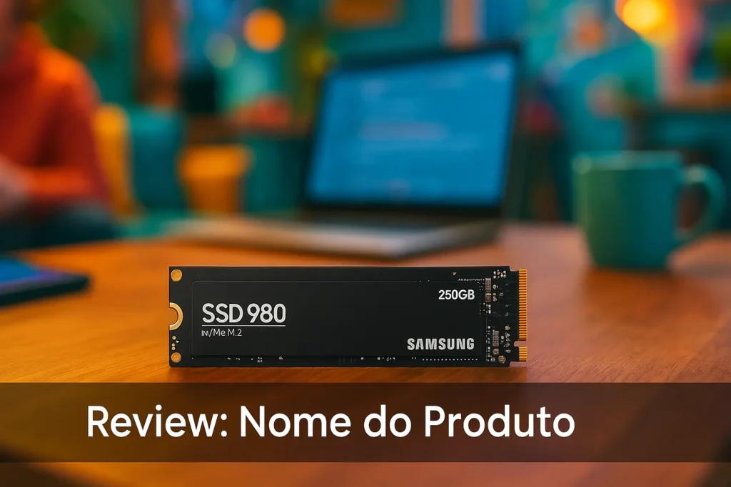 Samsung SSD 980 250 GB: desempenho NVMe rápido e confiável