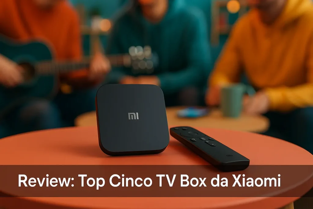 Top Cinco TV box da Xiaomi