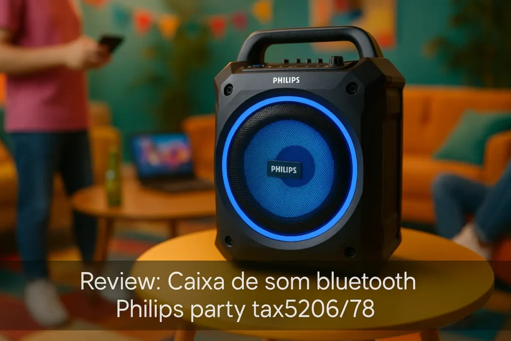 Top 5 Opções de Caixa de som bluetooth Philips party tax5206/78