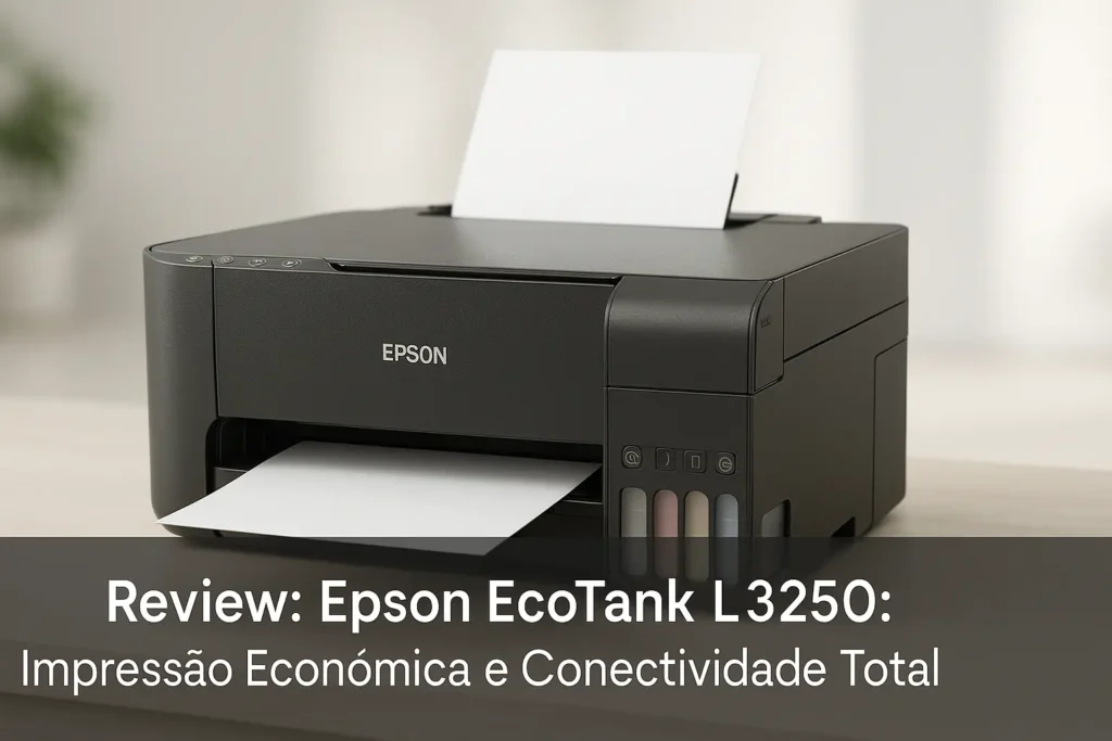 Epson EcoTank L3250: Impressão Econômica e Conectividade Total