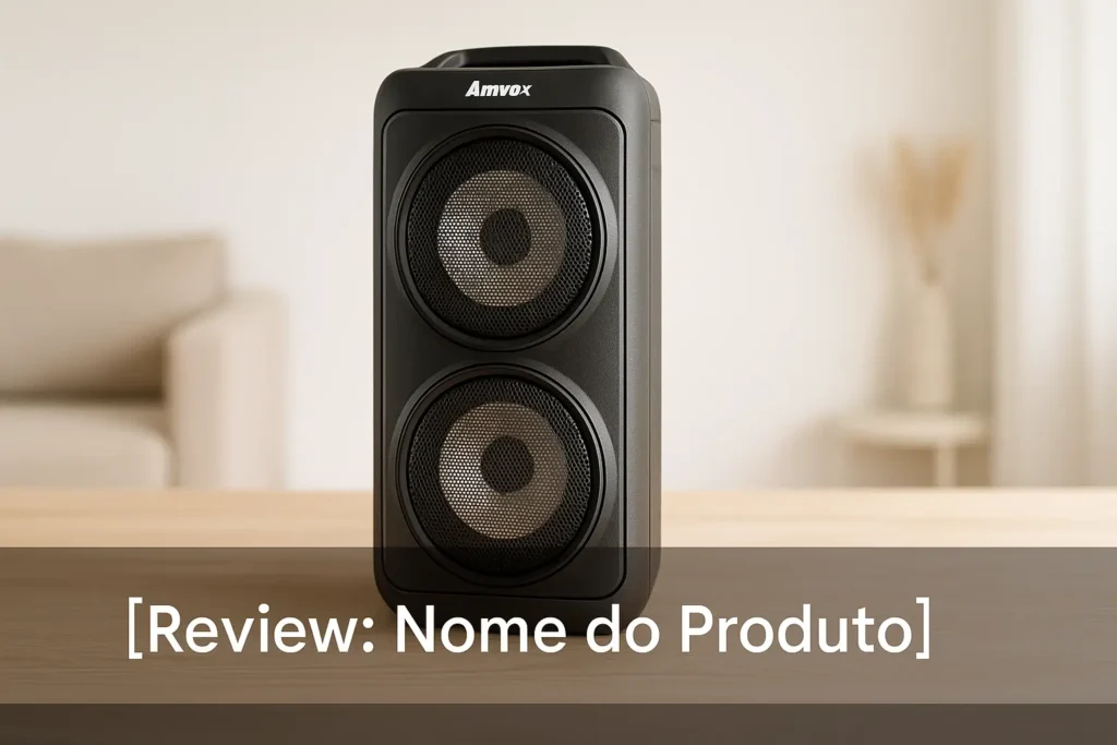 Top 5 caixa de som da Amvox