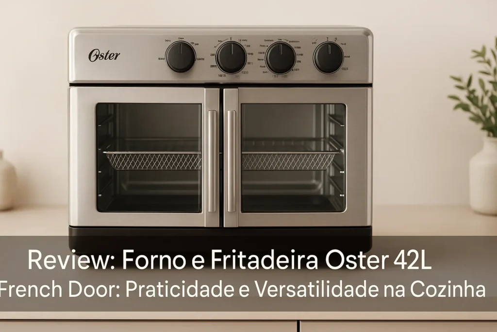 Forno e Fritadeira Oster 42L French Door: Praticidade e Versatilidade na Cozinha