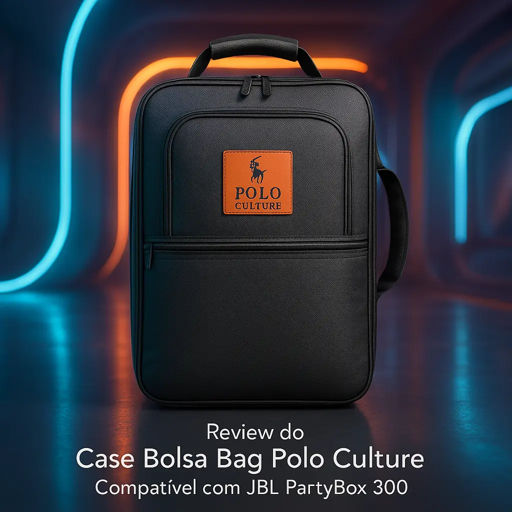 Case Bolsa Bag Polo Culture Compatível com JBL Partybox 300