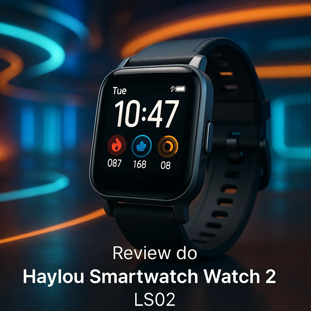 Relógio Xiaomi H.a.y.l.o.u Smartwatch Watch 2 LS02: Conectividade Bluetooth 5.0 e Tela de 1,4 polegadas