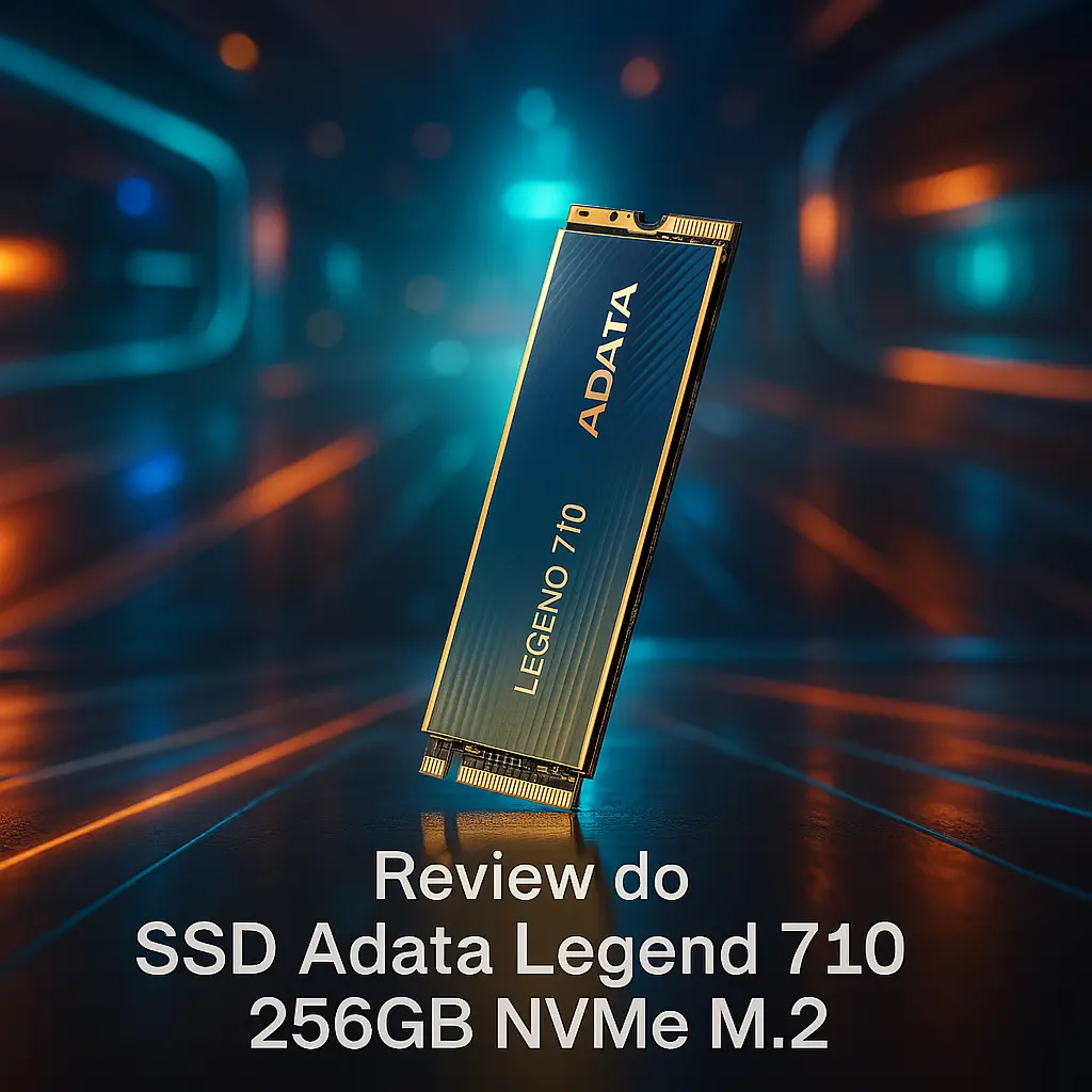 SSD Adata Legend 710 256GB NVMe M.2 – Alta velocidade e desempenho