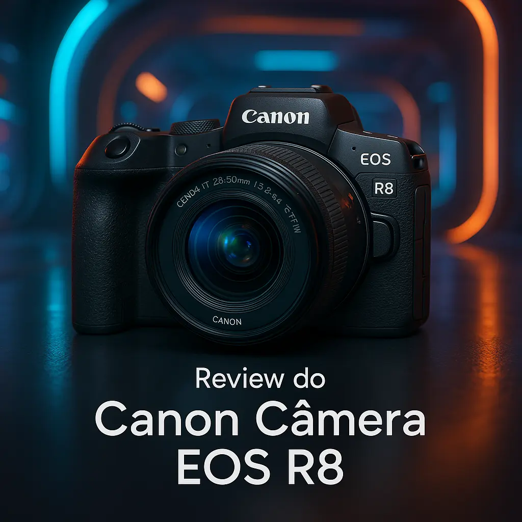 Canon Câmera EOS R8: Compacta, Potente e Ideal para Criadores de Conteúdo