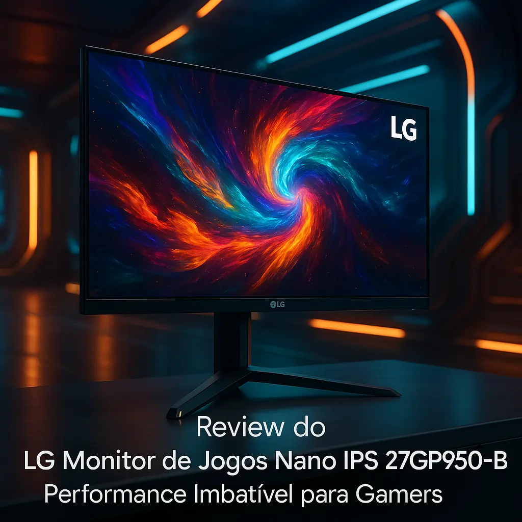 LG Monitor de Jogos Nano IPS 27GP950-B: Performance Imbatível para Gamers