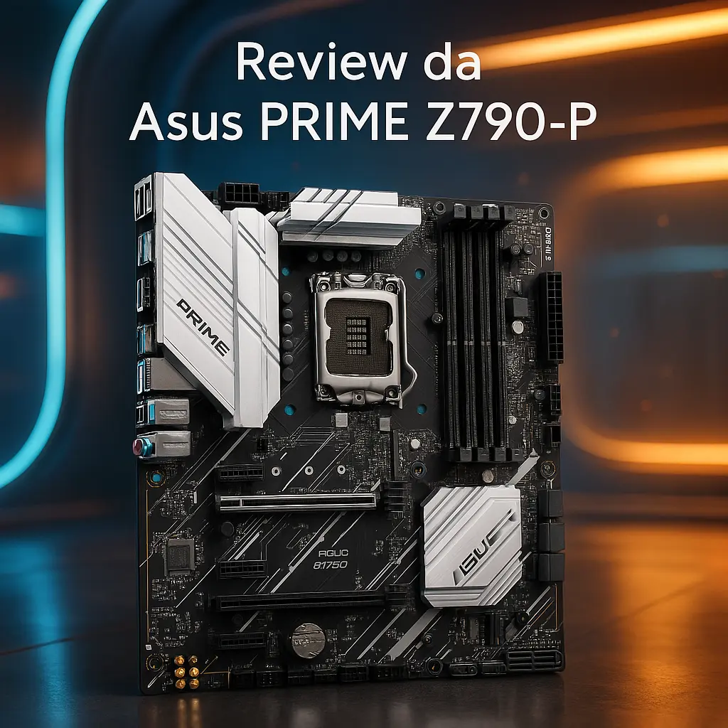 Placa Mãe Asus PRIME Z790-P: Desempenho e Versatilidade para seu PC Gamer
