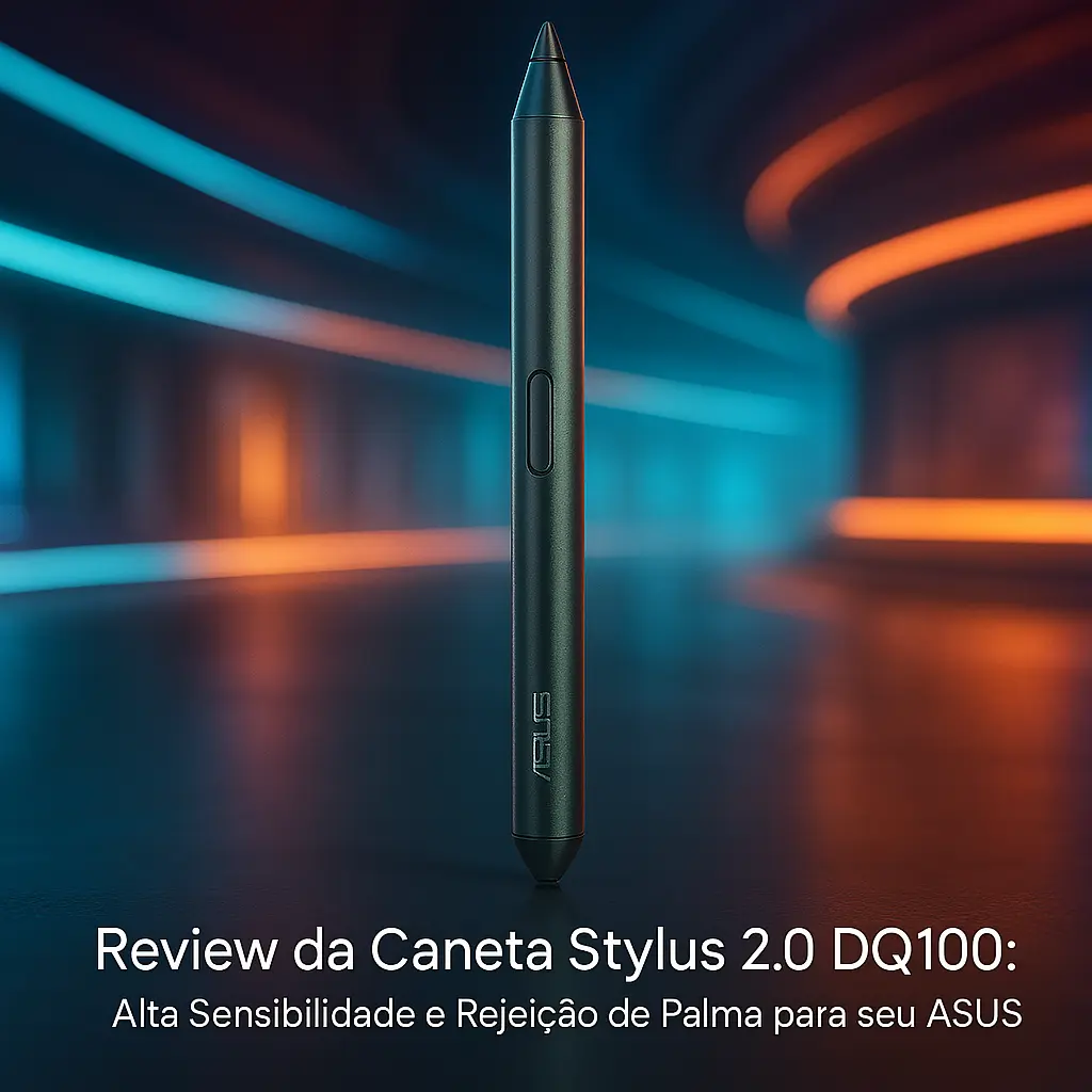 Caneta Stylus 2.0 DQ100: Alta Sensibilidade e Rejeição de Palma para seu ASUS