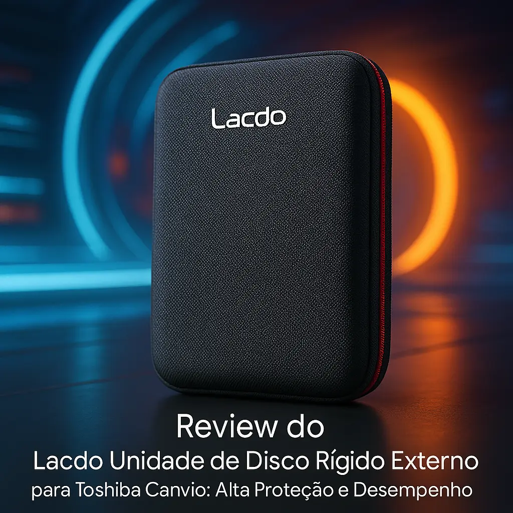 Lacdo Unidade de Disco Rígido Externo para Toshiba Canvio: Alta Proteção e Desempenho
