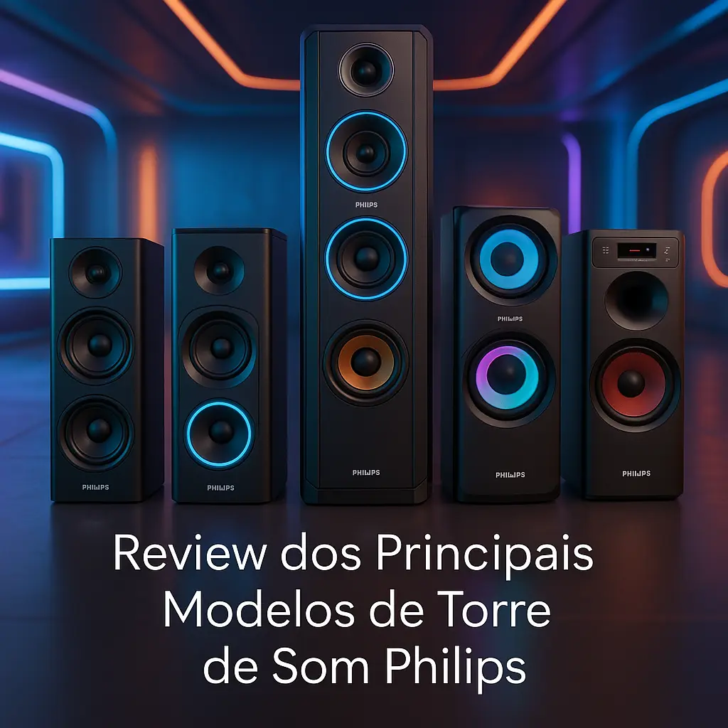Os 5 Principais Modelos de  torre de som Philips
