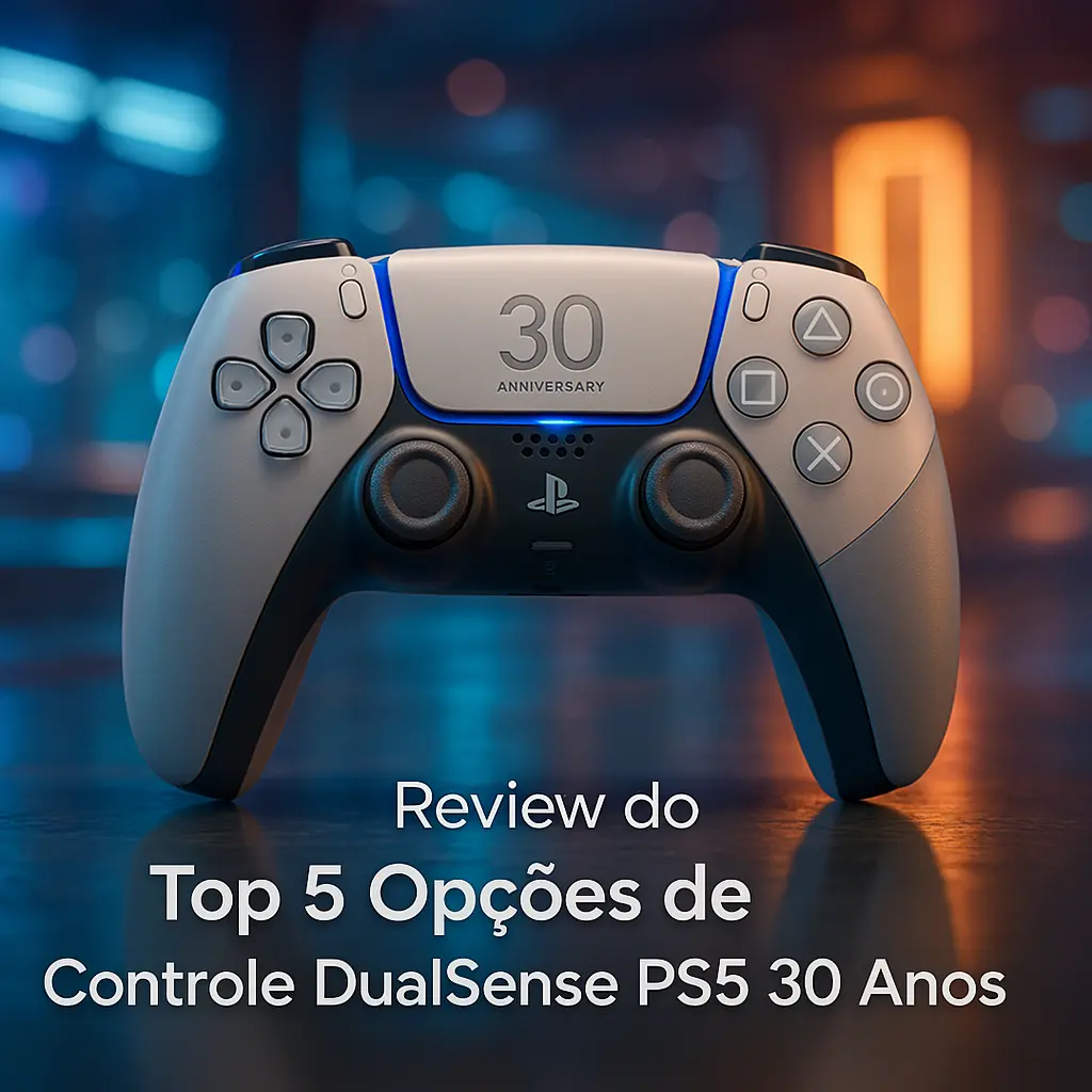 Top 5 Opções de controle dualsense PS5 30 anos