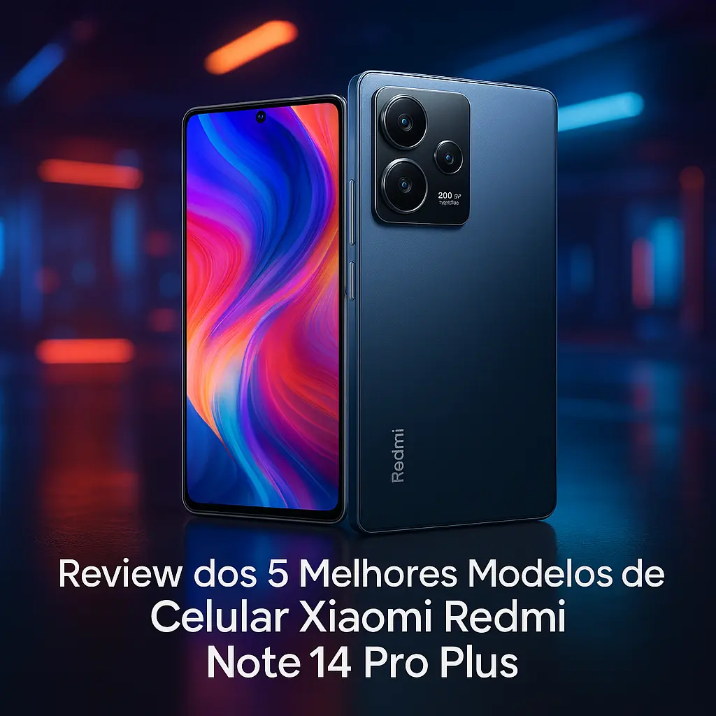 Os 5 Melhores Modelos de celular Xiaomi Redmi note 14 pro plus