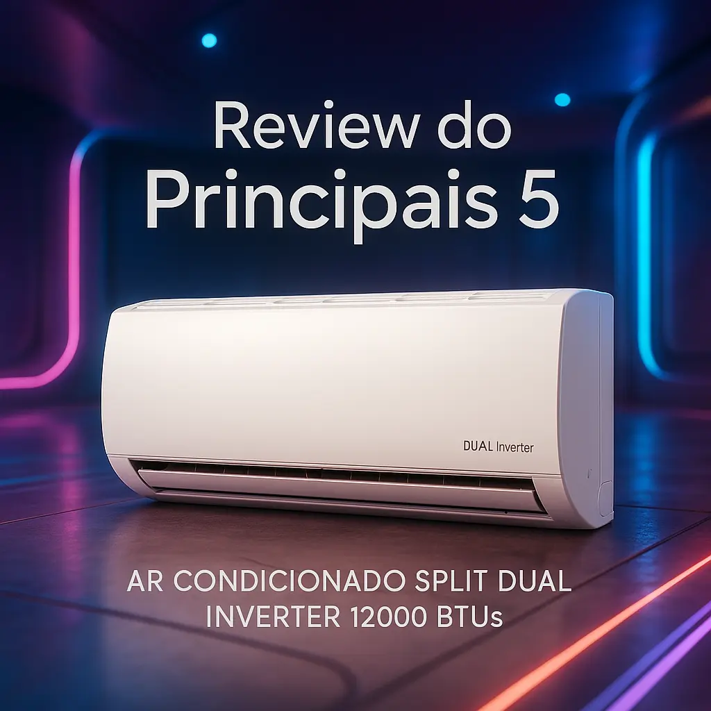 Principais 5 ar condicionado split dual inverter 12000 btus