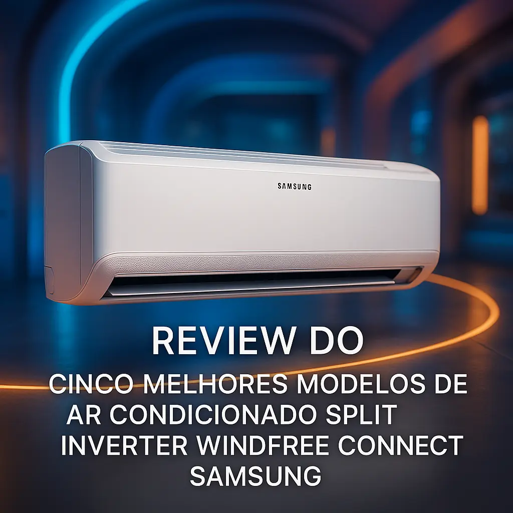 Cinco Melhores Modelos de ar condicionado split inverter windfree connect Samsung