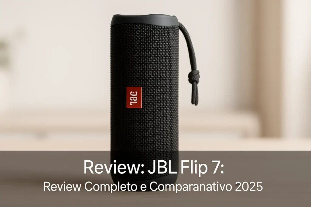 JBL Flip 7 Review Completo e Comparativo 2025