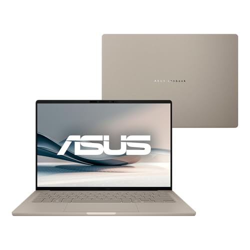 Notebook ASUS Zenbook A14 OLED SNAPDRAGON, 32 GB RAM, 1.0 TB SSD, W 11 Home, Tela 14", Zabriskie Beige - UX3407QA-QD391W