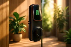 Fechadura Digital Biométrica para Porta de Vidro FDV-200: Segurança e Tecnologia para Seu Espaço