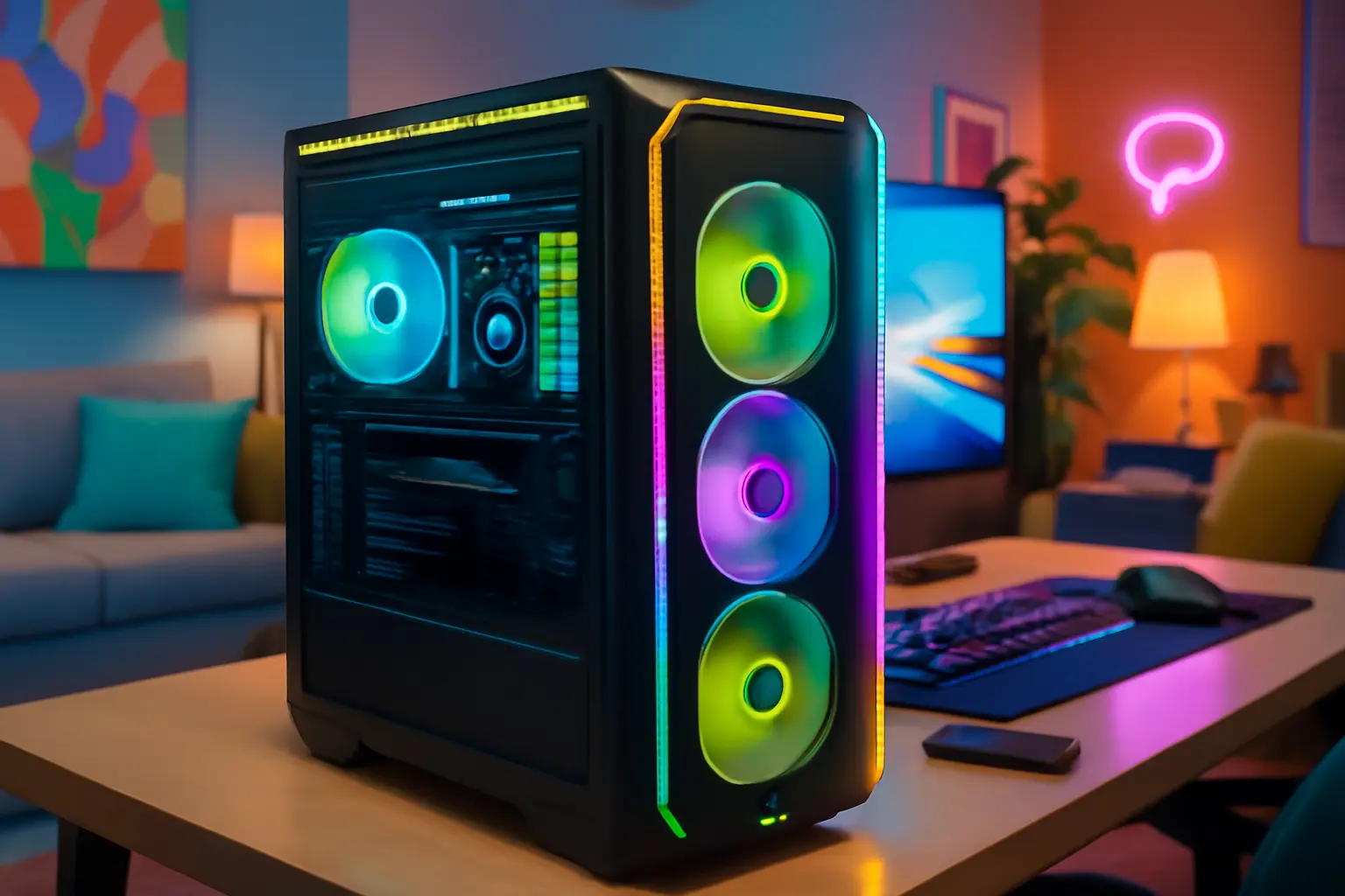 Gabinete Gamer Corsair iCUE 5000T RGB: Design, Iluminação e Performance