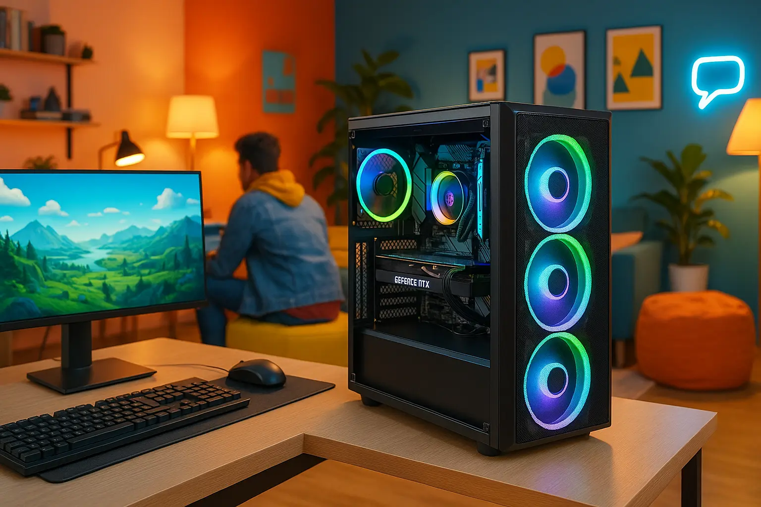 Monte seu PC: i7-13700F, RTX 4070 Super, 16GB, 1TB SSD