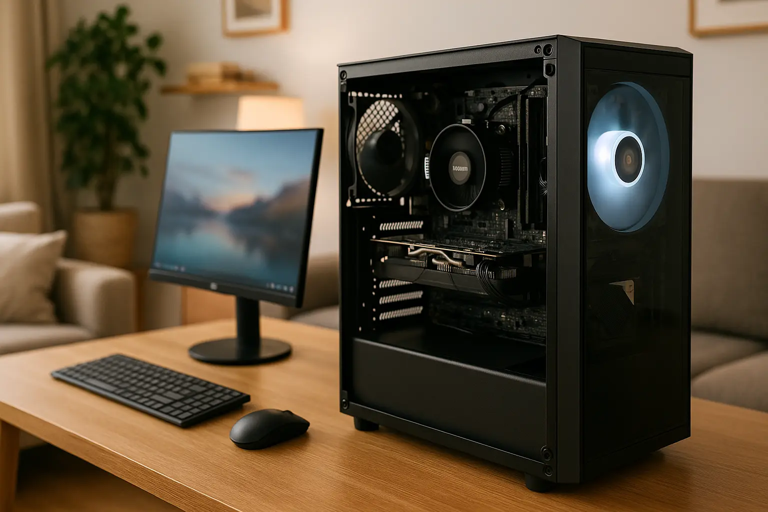 Monte seu PC: Ryzen 5 4600G, 16GB, 1TB + 480GB SSD