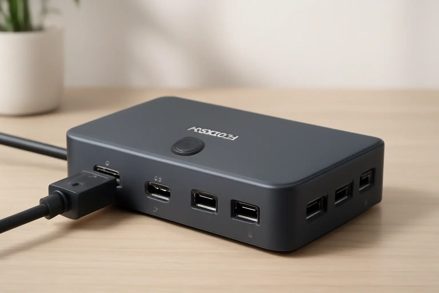 UGREEN Switch KVM HDMI 8K: Compartilhe 1 Monitor e 4 Dispositivos USB