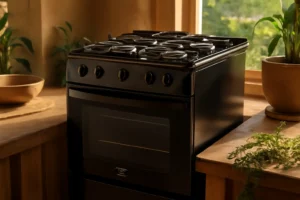 Fogão Electrolux 4 Bocas Preto Experience: Design e Tecnologia Avançada