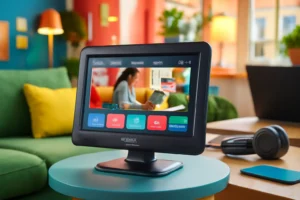 Trexonic TV LED Portátil Recarregável de 14 Polegadas: Funcionalidade e Conectividade