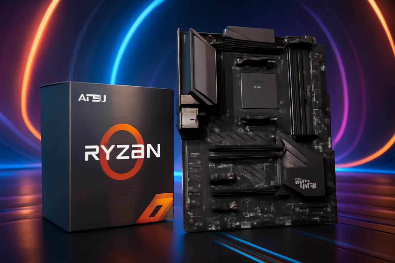 Kit UPGRADE AMD RYZEN 7 5700X + MSI MPG B550 GAMING PLUS: Desempenho e Potência para Gamers e Profissionais