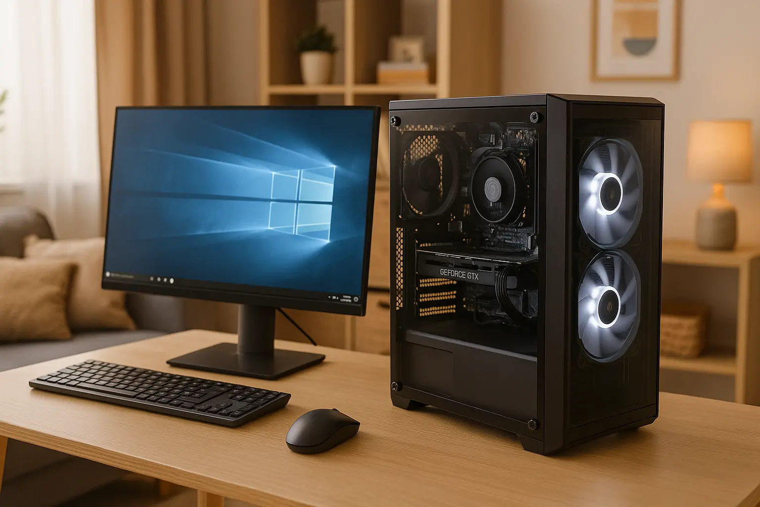 Monte seu PC: Ryzen 5 5600GT, GTX 1660, 16GB, 512GB SSD