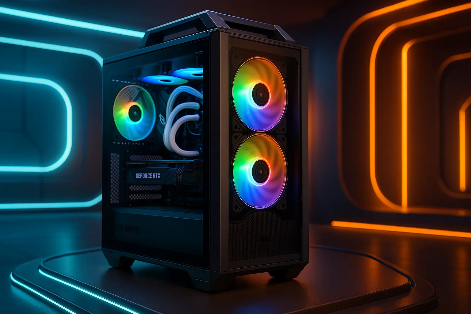 ASUS TUF Gaming GT502 Horizon: Design e Resfriamento Avançado