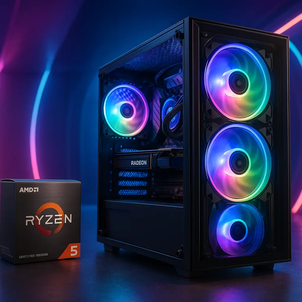PC Gamer AMD Ryzen 5 5600G: Potência e Custo-benefício