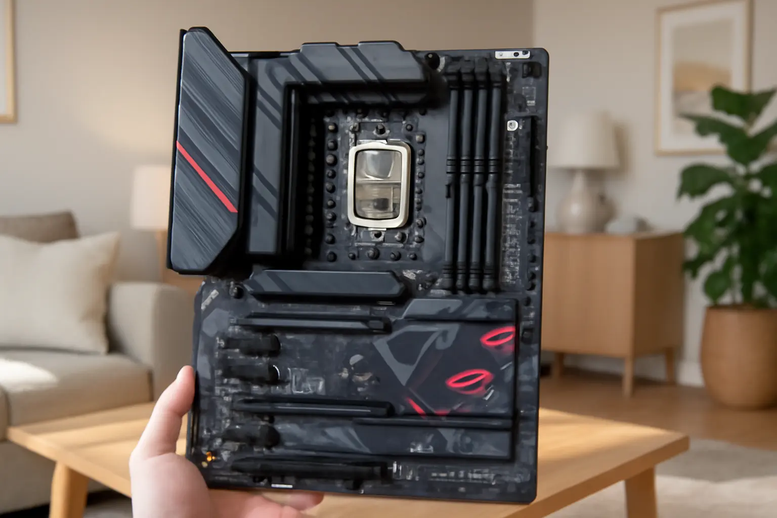 Placa Mãe Asus ROG STRIX Z790-H GAMING WIFI: Potência e Desempenho