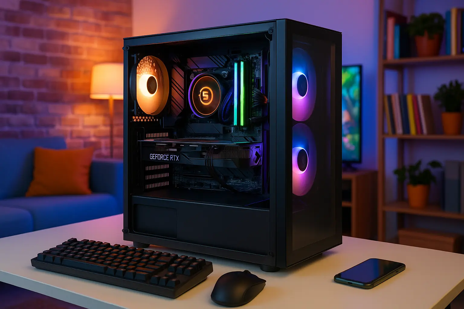 Monte seu PC: Ryzen 5 7600X, RTX 4060, 16GB, 512GB SSD