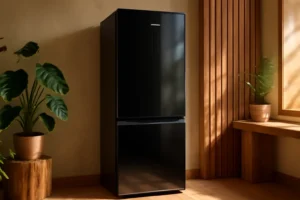 Geladeira Panasonic BB65 Diamond Glass Inverse Frost Free 450L Inverter A+++