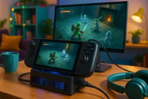 Steam Deck Docking Station: Conectividade, Resfriamento e Praticidade