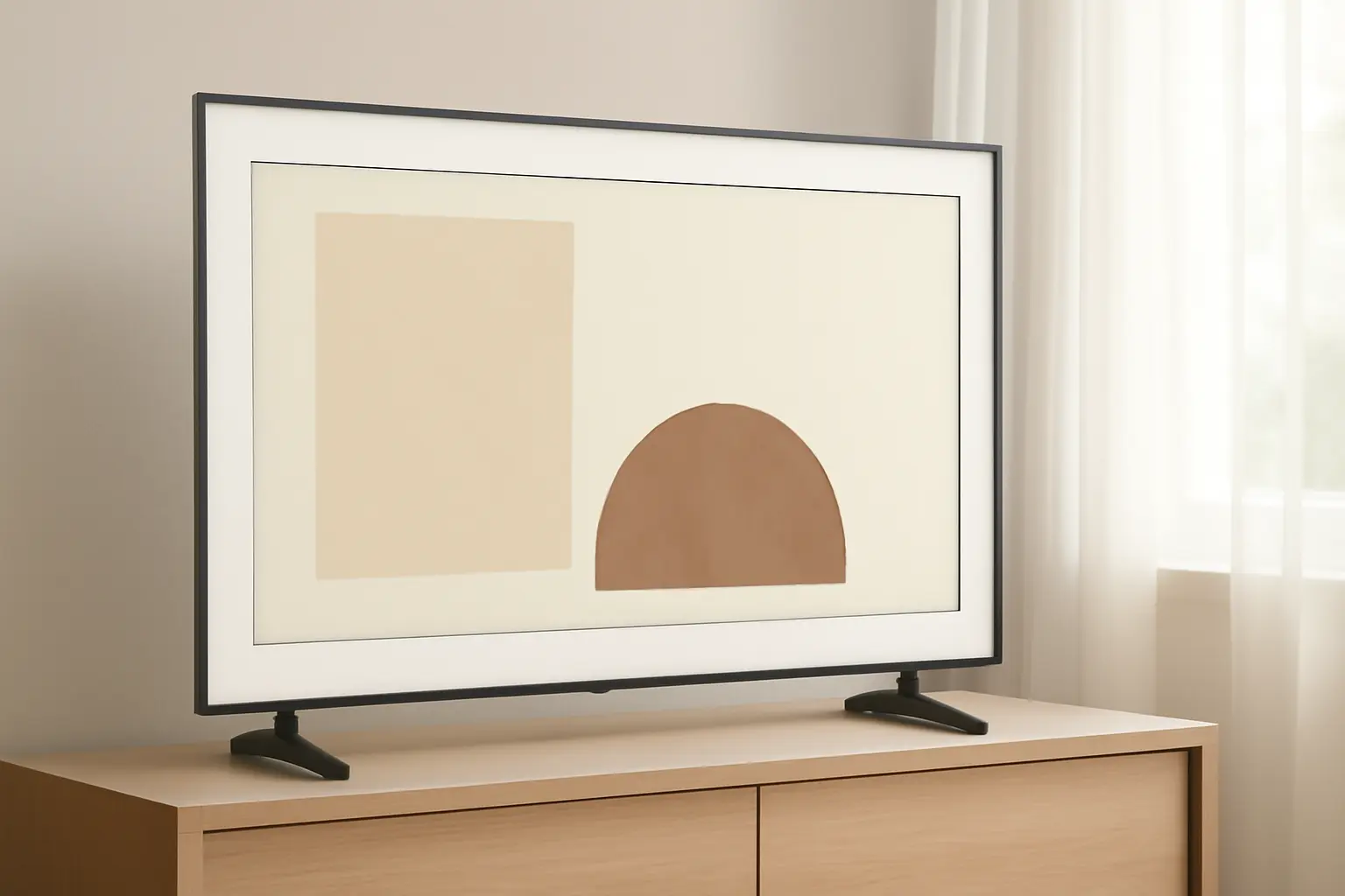 Moldura para Smart TV 55'' The Frame 2021: Elegância e Funcionalidade