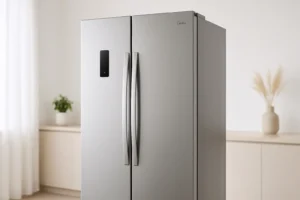 Geladeira Side by Side Midea 511L Inverter: Conectividade e Estilo