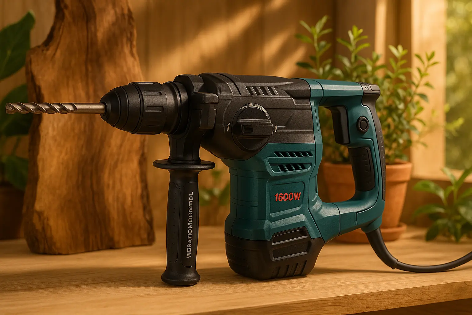 Martelo Perfurador Rompedor 1600W com Controle de Vibração