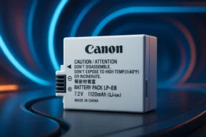 Bateria Canon LP-E8: Energia Confiável para Sua Câmera
